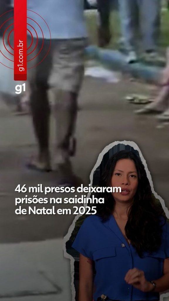 46 millones de presos deixaram prisões na Saidinha de Natal en 2025; número representa 6% del total en cadeias