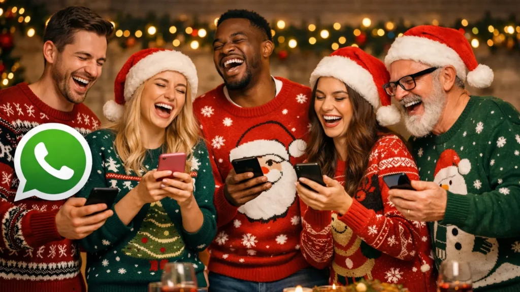 50 felicitaciones graciosas de Navidad para enviar por WhatsApp