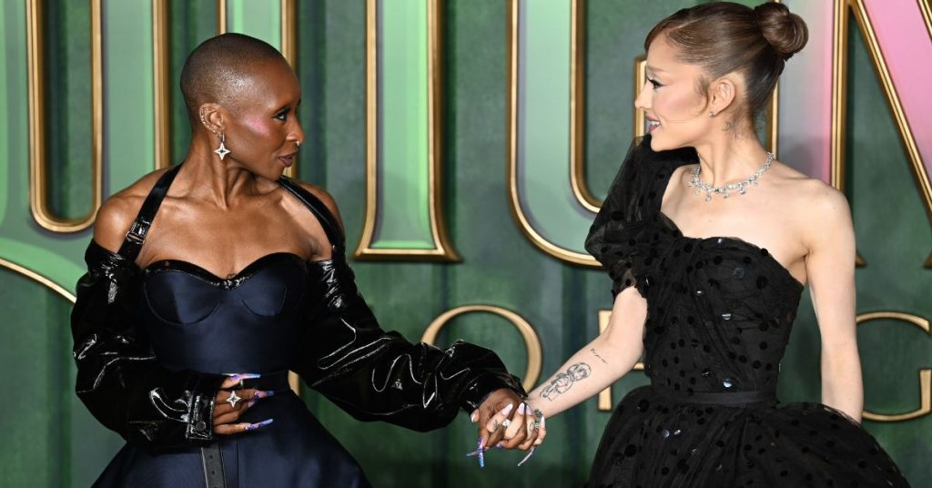 Ariana Grande y Cynthia Erivo celebran las nominaciones al Globo de Oro por Wicked: For Good
