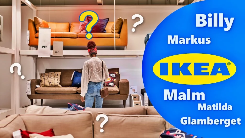 Billy, Markus o Malm, el sistema oculto detrás de los nombres de los muebles de IKEA