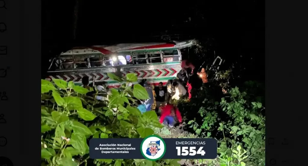 Busazo deja varios heridos en la ruta Interamericana