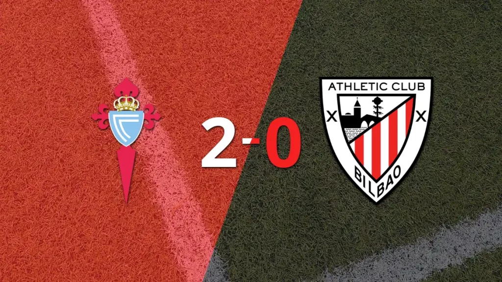 Celta deja al Athletic de Bilbao en cero con un triunfo 2-0 Celta deja al Athletic de Bilbao en cero con un triunfo 2-0