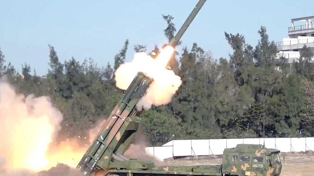 China dispara cohetes 2º día ejercicios militares Taiwán