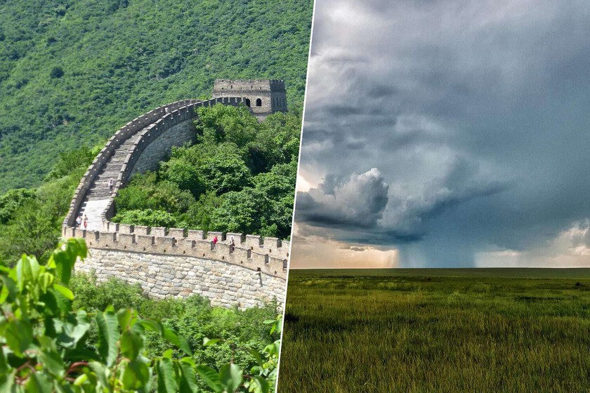 China lleva 50 años levantando la Gran Muralla Verde. Lo que no tenía previsto era alterar las lluviuas China lleva 50 años levantando la Gran Muralla Verde. Lo que no tenía previsto era alterar las lluviuas