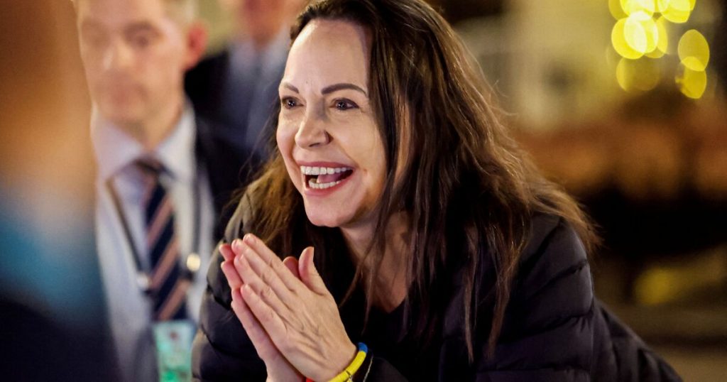 Cómo María Corina Machado burló el veto de viaje para recibir el Nobel de la Paz en Noruega