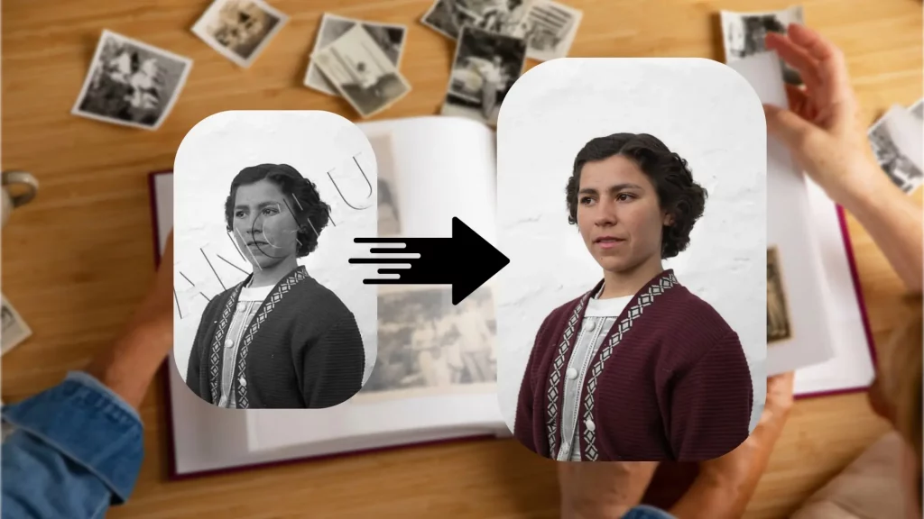 Cómo restaurar fotos antiguas gracias a la IA