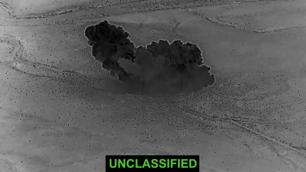 EEUU lanza un bombardeo "masivo" en Siria en respuesta al atentado del Estado Islámico contra sus tropas