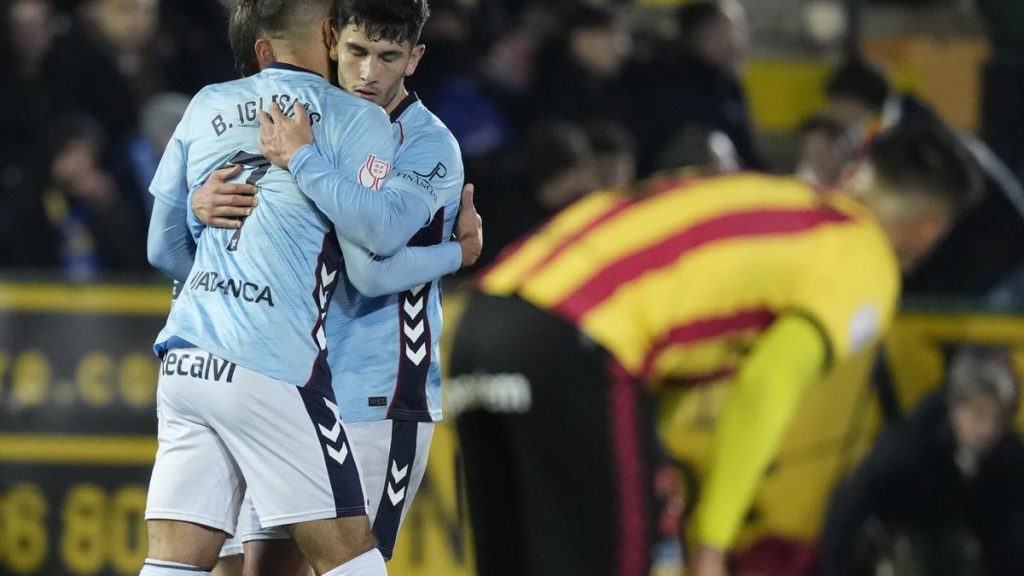 El Celta sobrevive en los penaltis ante un Sant Andreu enorme El Celta sobrevive en los penaltis ante un Sant Andreu enorme