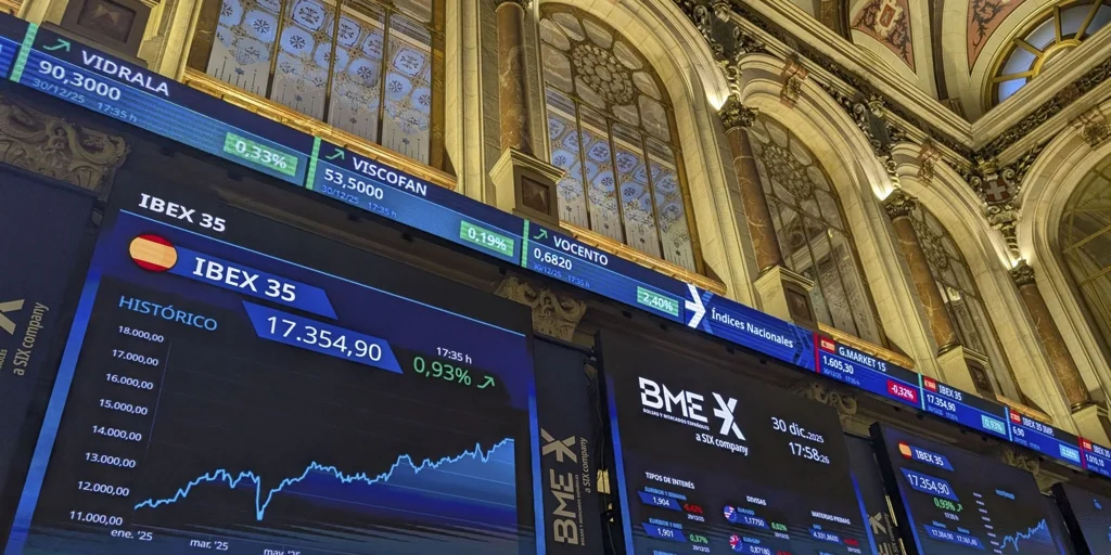El Ibex registra un año récord desde 1993 y se coloca como la mejor Bolsa de Occidente El Ibex registra un año récord desde 1993 y se coloca como la mejor Bolsa de Occidente