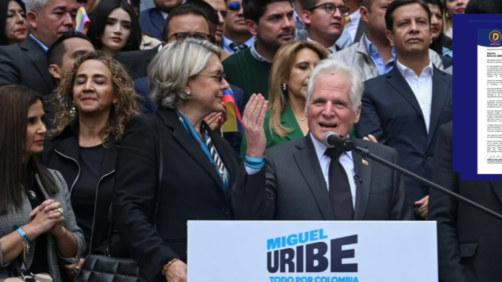 El Partido Demócrata Colombiano invita a Miguel Uribe Londoño a ser su candidato a la Presidencia ¿Volverá a la contienda electoral?
