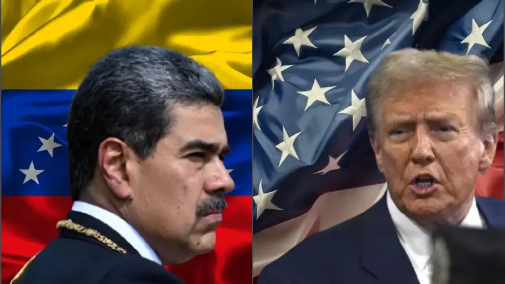 El presidente Donald Trump no descarta una guerra con Venezuela, mientras que Nicolás Maduro repudia a ‘ambiciosos imperialistas’ El presidente Donald Trump no descarta una guerra con Venezuela, mientras que Nicolás Maduro repudia a 'ambiciosos imperialistas'