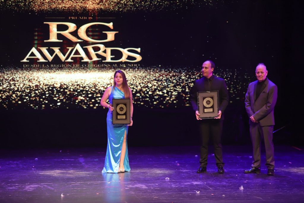 El talento regional se lució en una noche de gala con los “RG Awards” 2025 en Rancagua