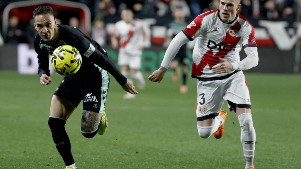 Empate caro para el Rayo con la lesión preocupante de De Frutos