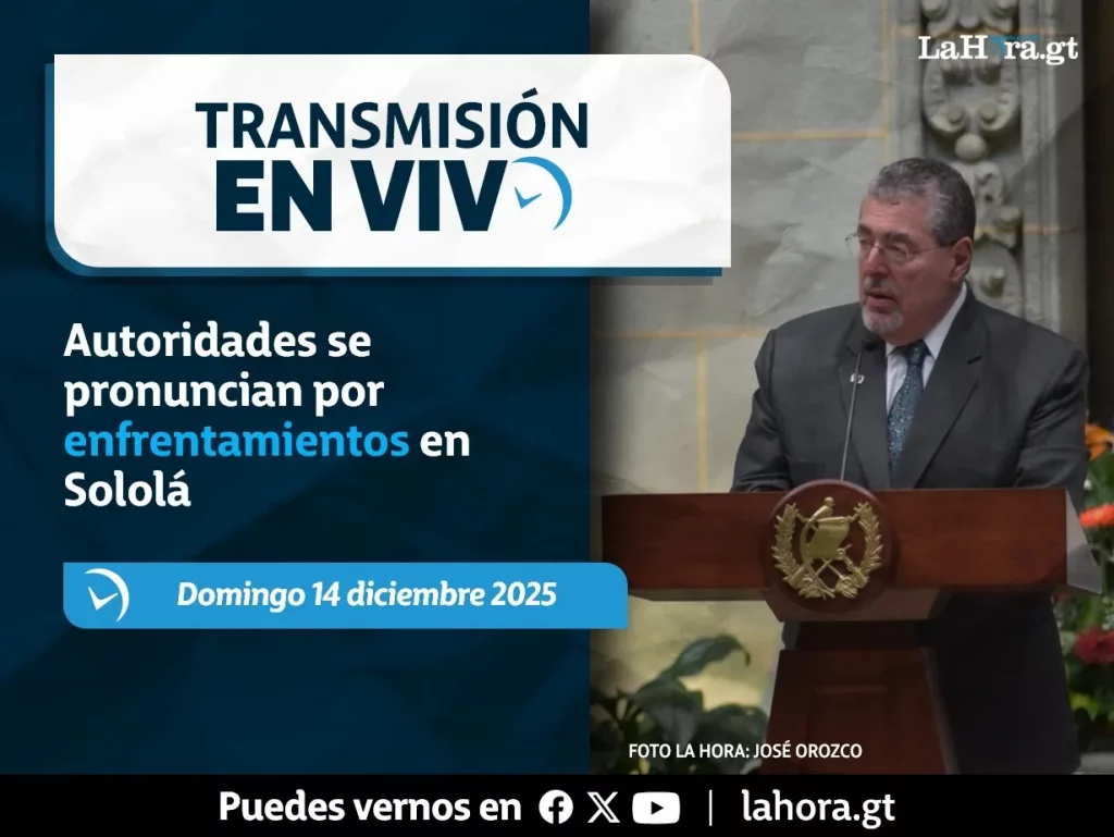 En Vivo: Autoridades se pronuncian por enfrentamientos en Sololá