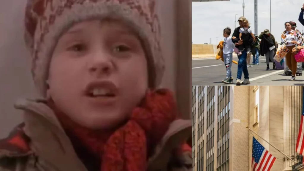 Estados Unidos compartió video antimigrante usando el icónico video de la película 'Mi pobre angelito': 'Esta es mi casa'