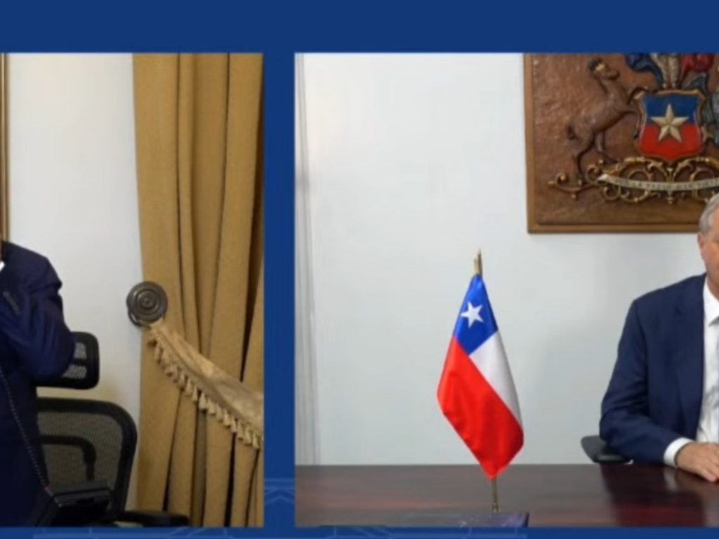 "Ha obtenido un triunfo claro y usted ha sido electo presidente de Chile"