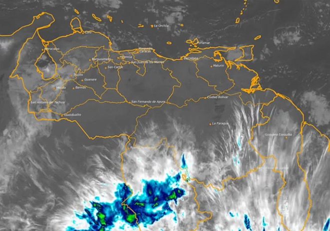 Inameh prevé lluvias dispersas en Venezuela para este miércoles Inameh prevé lluvias dispersas en Venezuela para este miércoles