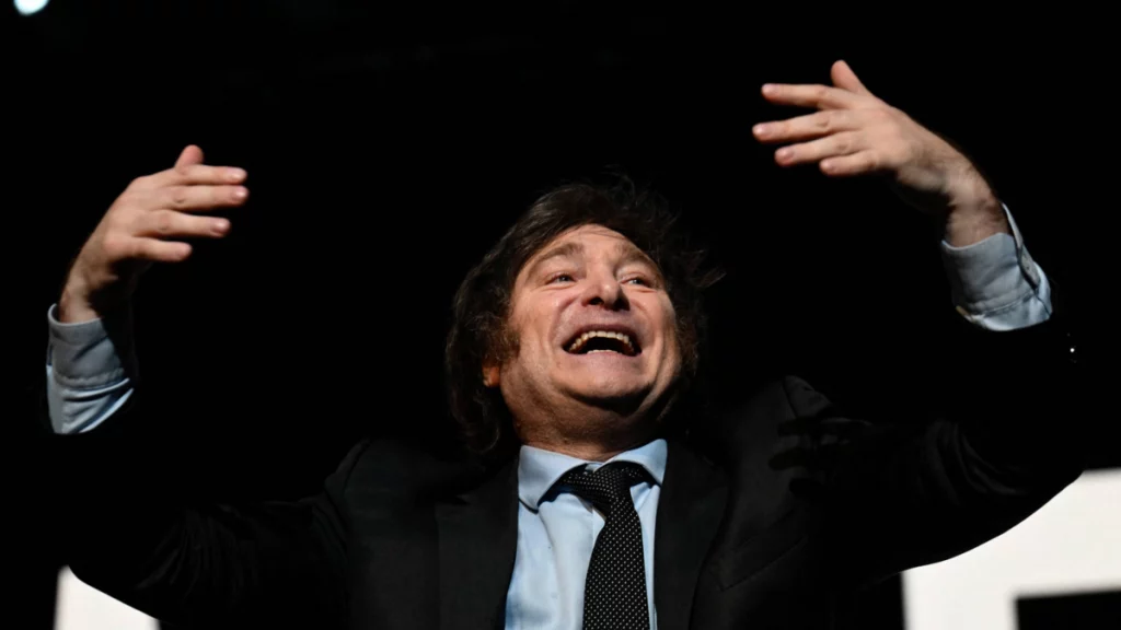 Javier Milei, personaje latinoamericano 2025 del GDA Javier Milei, personaje latinoamericano 2025 del GDA