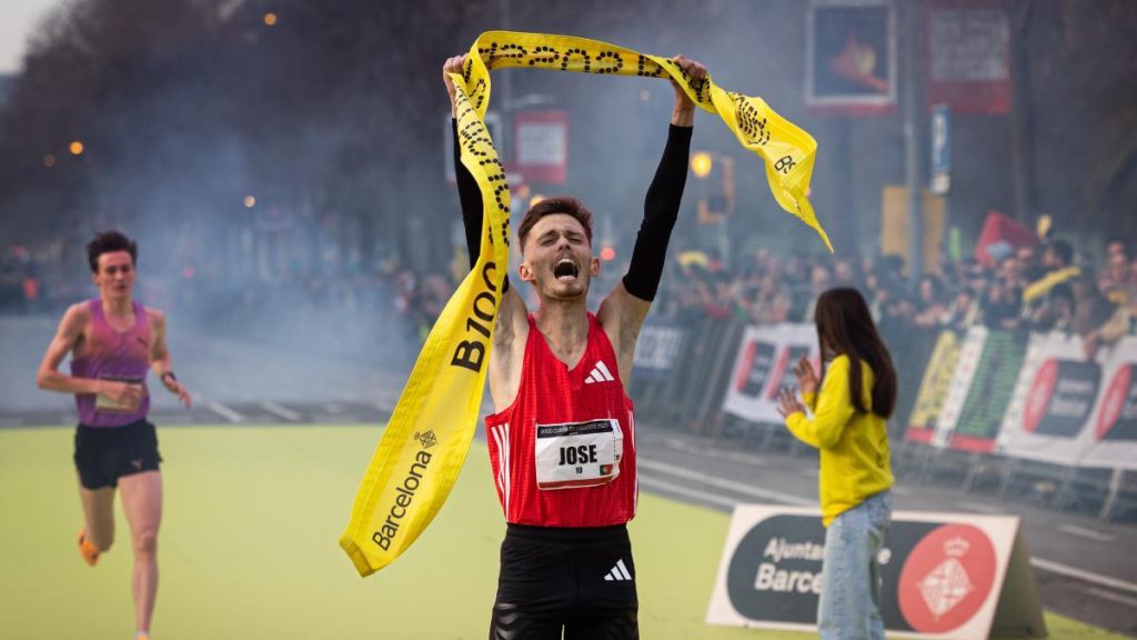 José Carlos Pinto se lleva la Cursa dels Nassos de Barcelona, ​​pero sin récord de Europa