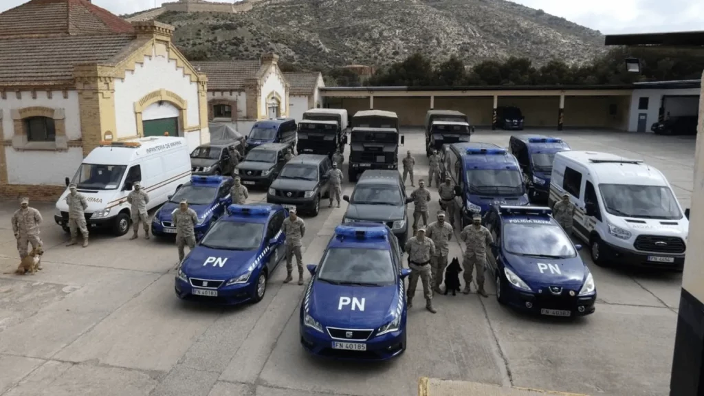 La Policía Naval de Madrid estrena nuevos coches eléctricos fabricados en España