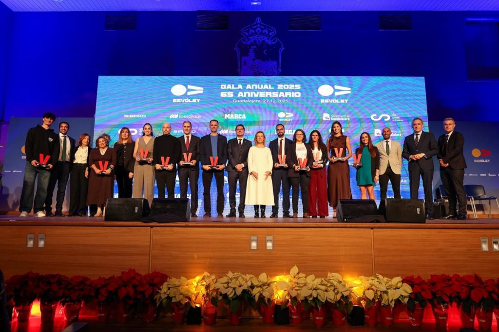 La RFEVB celebra su 65º aniversario con la Gala Anual para "mirar al futuro" desde Guadalajara