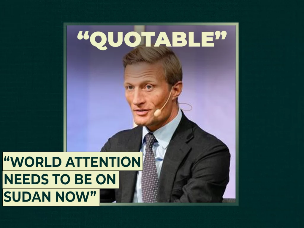 “La atención mundial debe centrarse ahora en Sudán” | guerra de sudan