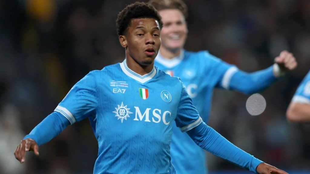 La magia de David Neres da al Nápoles la Supercopa La magia de David Neres da al Nápoles la Supercopa