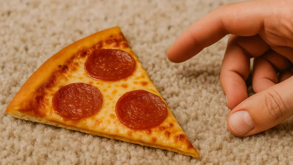 La regla de los cinco segundos (para cuando la comida se cae al suelo)