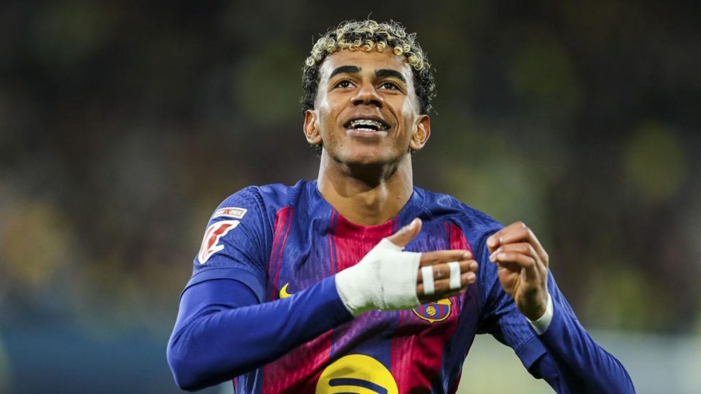 Lamine y la puntería