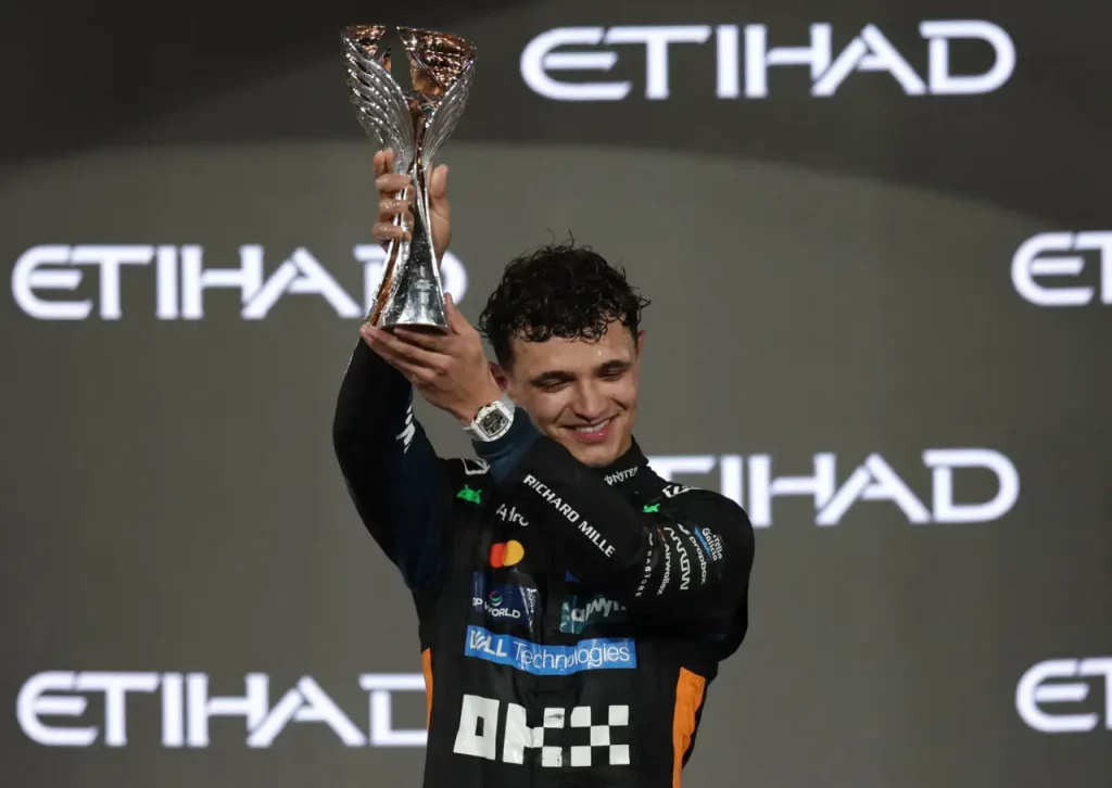 Lando Norris, un campeón discreto, pero alza • Deportes • Forbes México Lando Norris, un campeón discreto, pero alza • Deportes • Forbes México