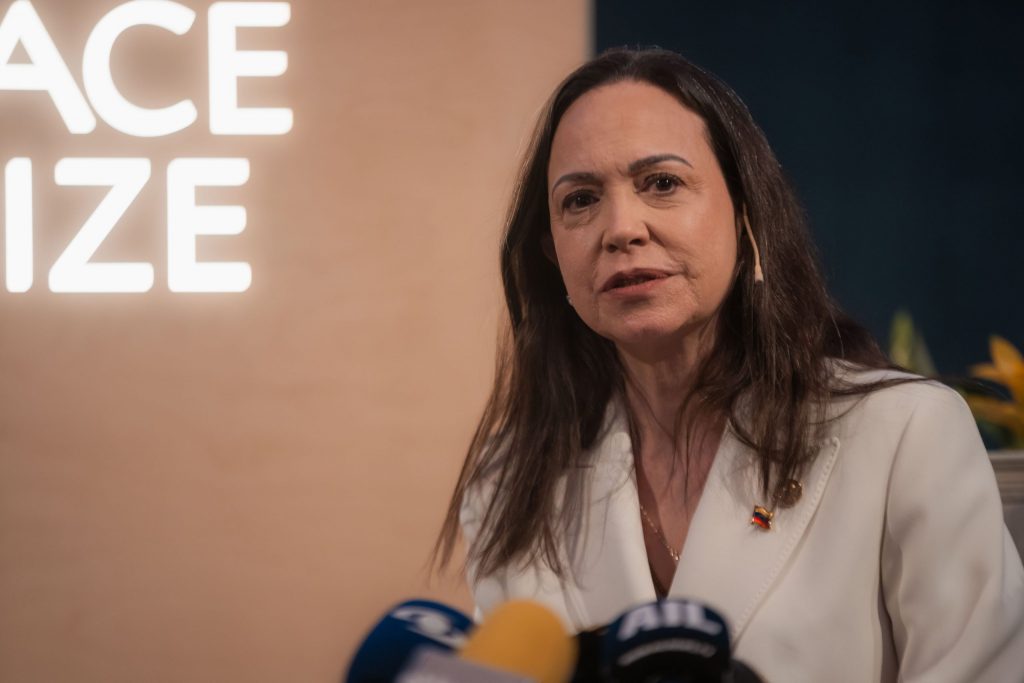 María Corina Machado alertó que el régimen iraní mantiene incomunicada a la Nobel Narges Mohammadi