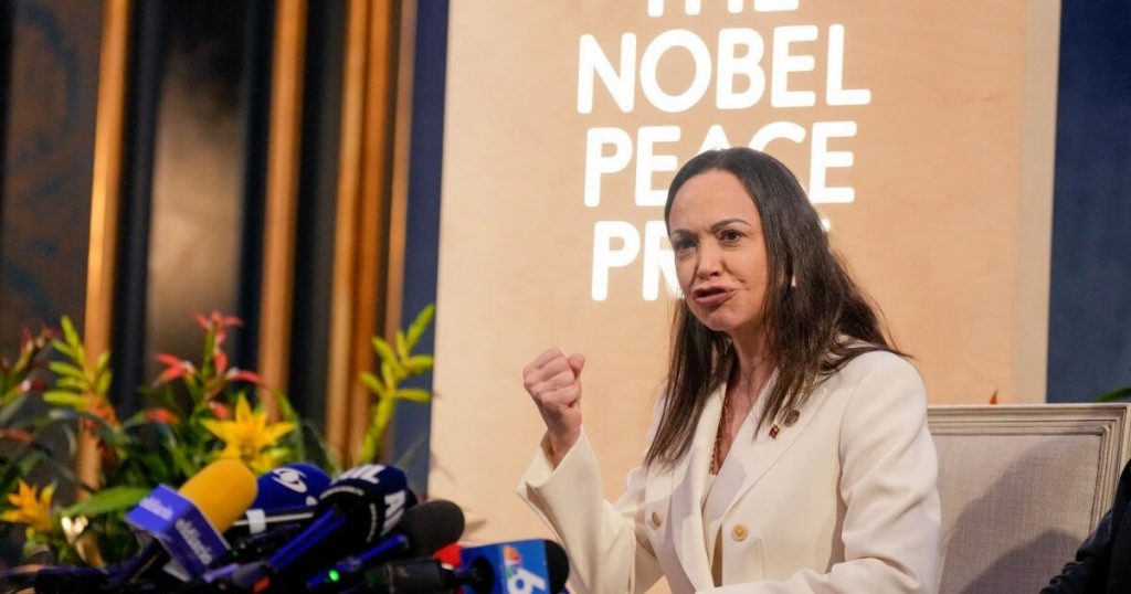 María Corina Machado apoya la incautación del petrolero venezolano por UE