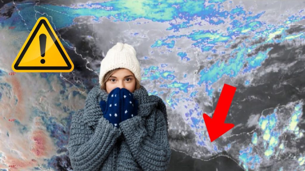 Masa de aire ártico y río atmosférico provocarán lluvias MUY fuertes y temperaturas bajo cero hasta el 1 de enero.