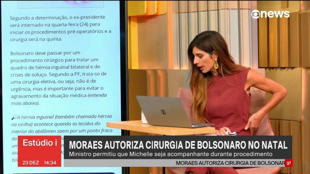 Moraes autoriza cirugía de Bolsonaro en Natal; expresidente será internado en cuarta