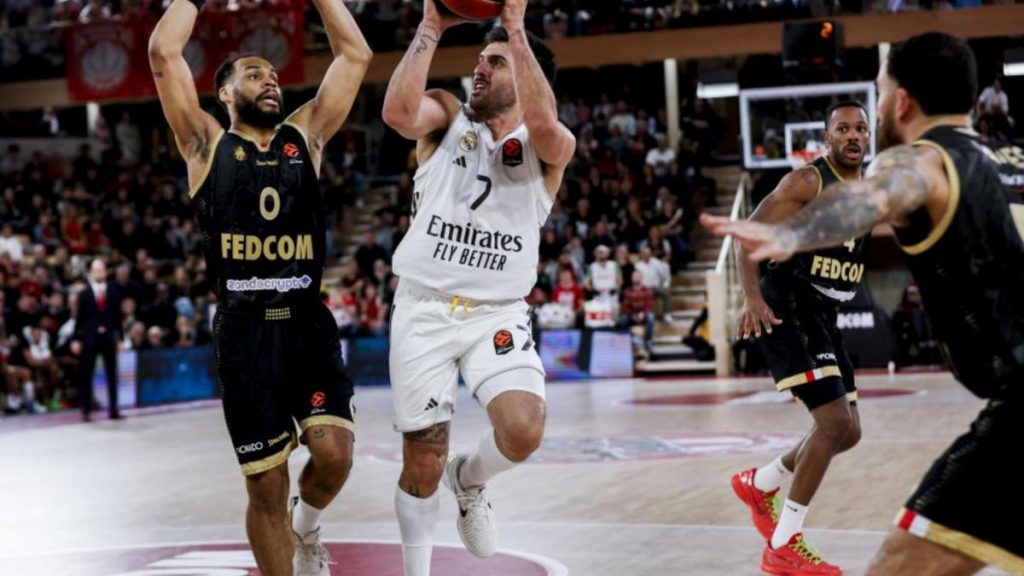 Ni un prodigioso Campazzo es suficiente para el Madrid en Mónaco Ni un prodigioso Campazzo es suficiente para el Madrid en Mónaco