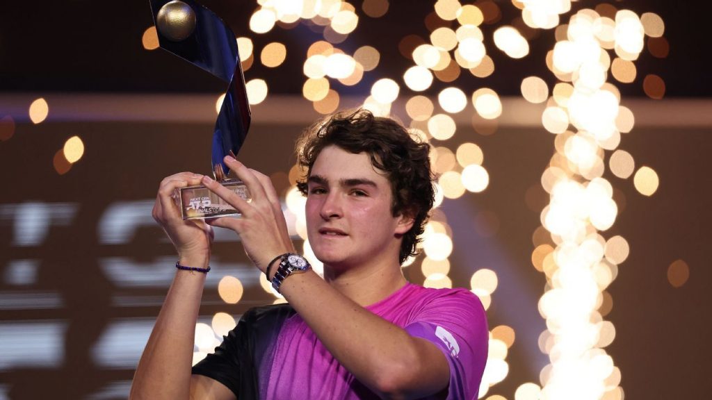 Quem disputa título que abrió puertas para João Fonseca no tenis eo que asistirá a Disney+