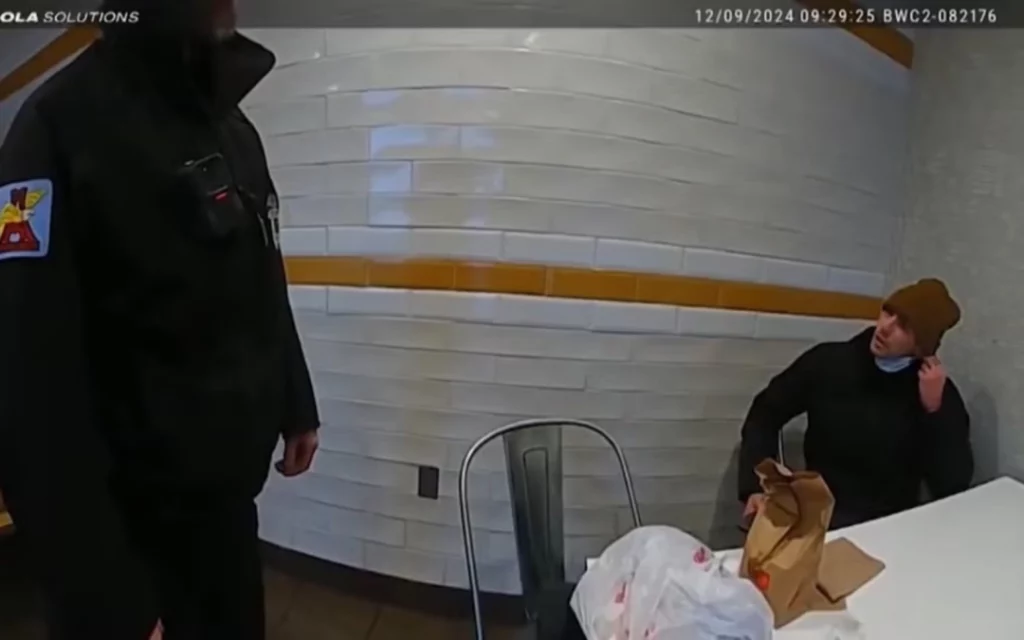 Revelan imágenes inéditas del arresto de Luigi Mangioni VIDEO