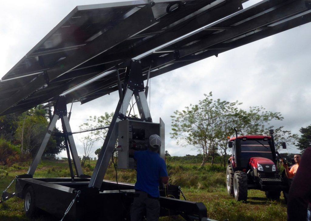 Riego con energía solar y grupos electrógenos móviles para el tabaco en Cuba Riego con energía solar y grupos electrógenos móviles para el tabaco en Cuba