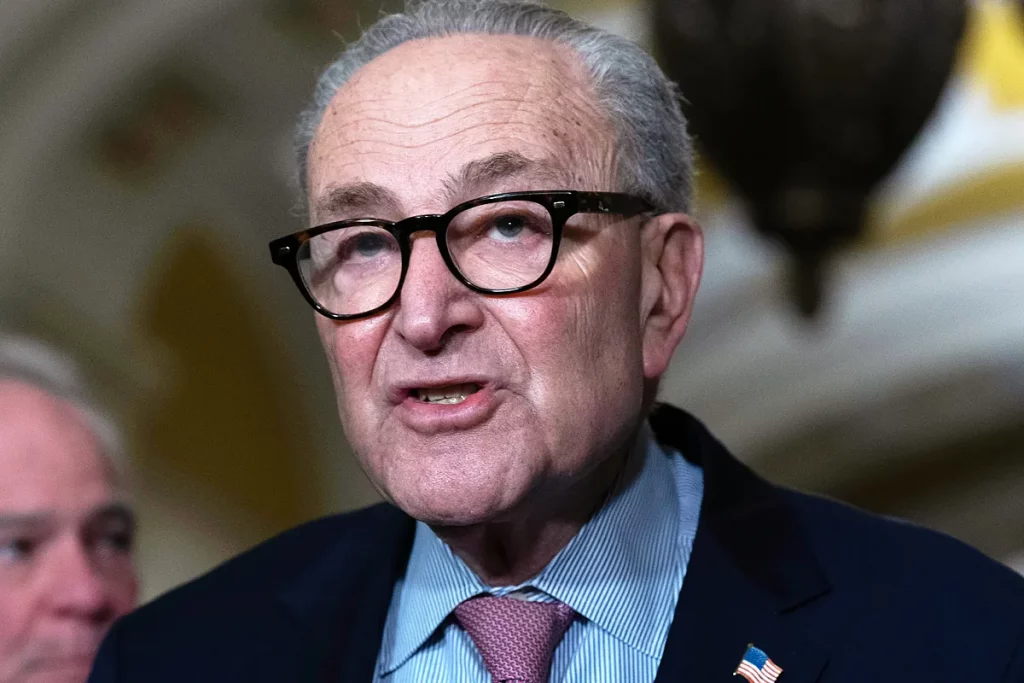 Schumer pide al Senado exigir al Departamento de Justicia por la publicación "censurada" de registros relacionados con Epstein