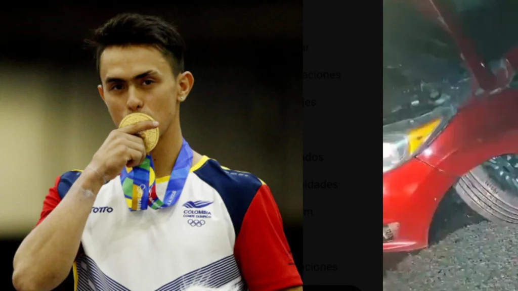 Se conoce el estado de salud del gimnasta Jossimar Calvo y su esposa, tras atentado explosivo contra torres de energía en Cúcuta, Norte de Santander Se conoce el estado de salud del gimnasta Jossimar Calvo y su esposa, tras atentado explosivo contra torres de energía en Cúcuta, Norte de Santander