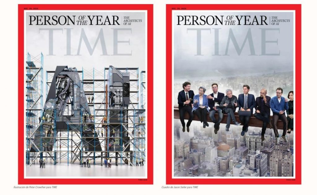 Time elige a los “Arquitectos de la IA” como Persona del Año 2025