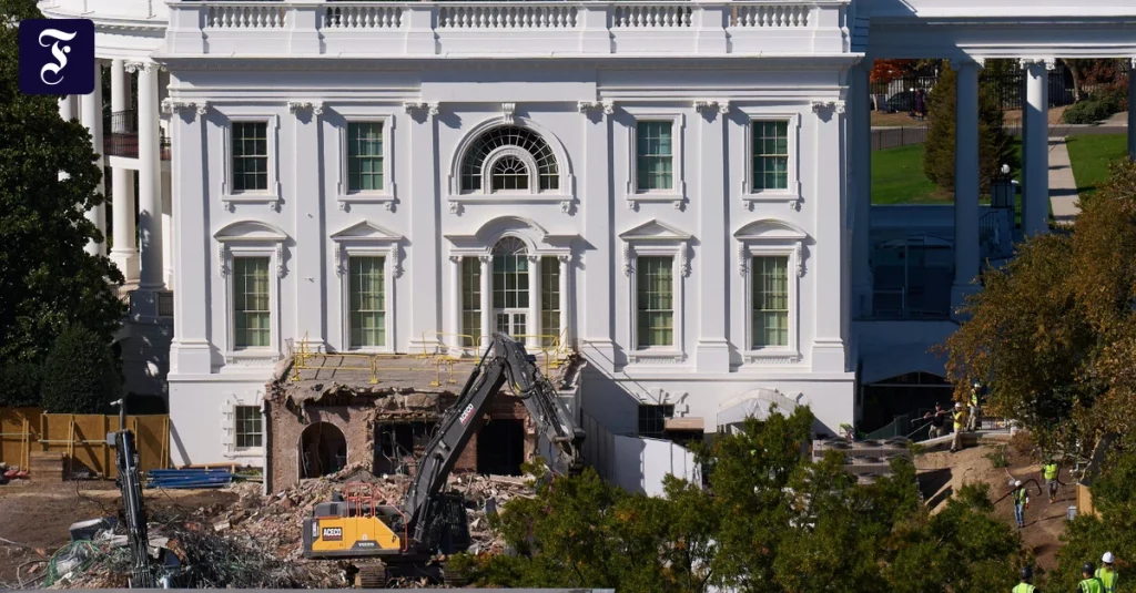 Trump beauftragt nach Streit um Ballsaal neuen Architekten Trump beauftragt nach Streit um Ballsaal neuen Architekten