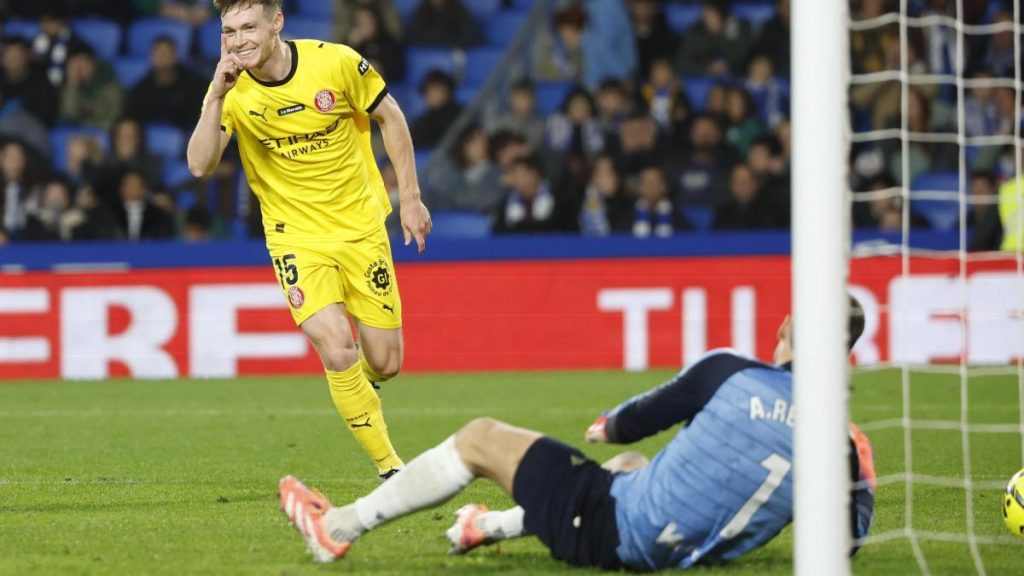 Un doblete de Tsygankov da la primera victoria fuera de casa al Girona