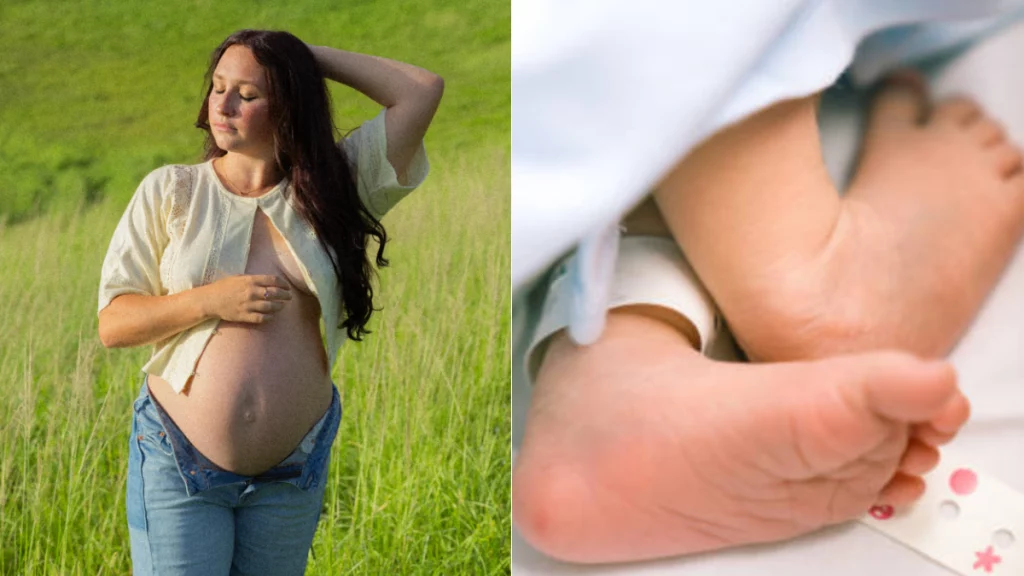Una madre tenía programada una cesárea esperando un bebé 'gigante', pero cuando nació, quedó boquiabierta: 'Se sintió increíble'