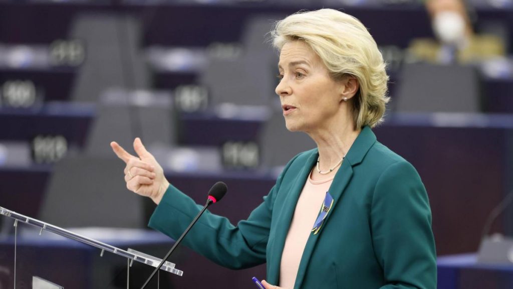 Ursula Von der Leyen, presidenta de la Comisión Europea, ve la entrada de Ucrania en la UE como una 'garantía de seguridad clave'