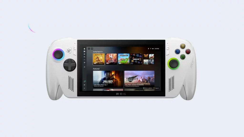 así es la nueva consola portátil con la que ASUS quiere llevar tus juegos a cualquier parte