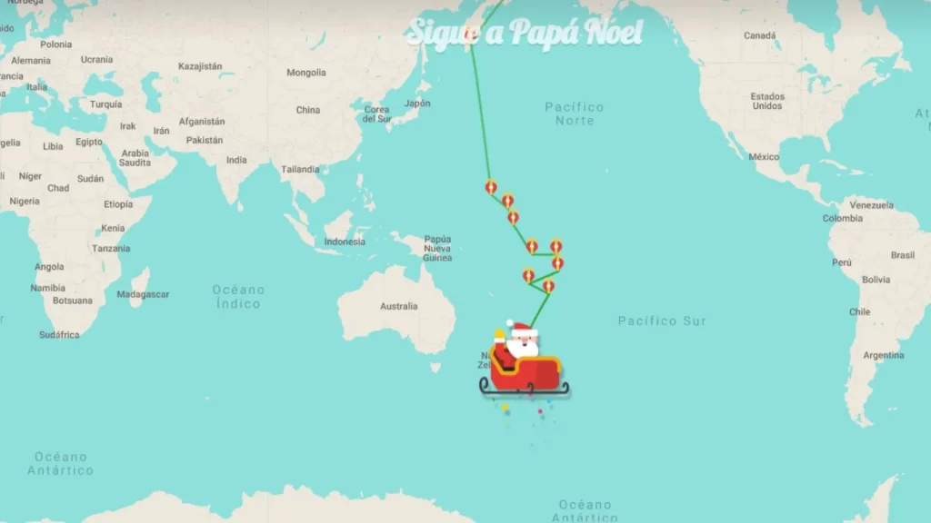 así puedes seguir su recorrido en directo con Google Santa Tracker así puedes seguir su recorrido en directo con Google Santa Tracker