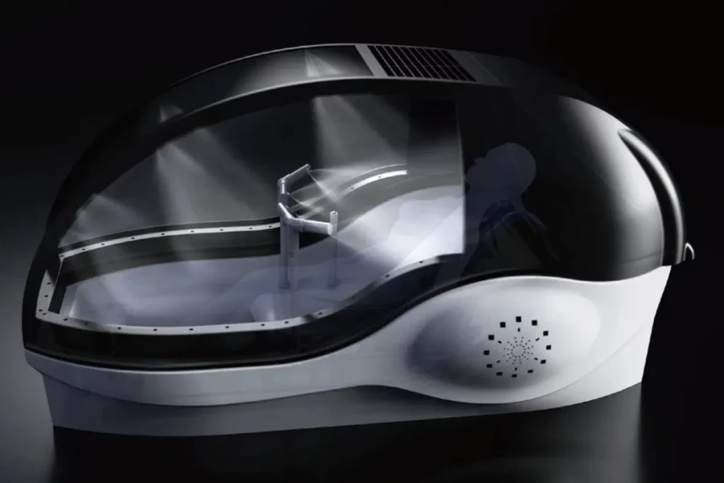 ¿Adiós a la ducha? Japón presenta la 'lavadora humana' que te limpia y seca en 15 minutos sin que muevas un dedo