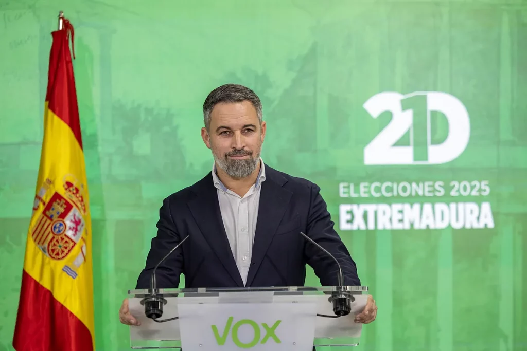 Abascal confirma que Vox pedirá a Guardiola entrar en su gobierno con una vicepresidencia y varias consejerías