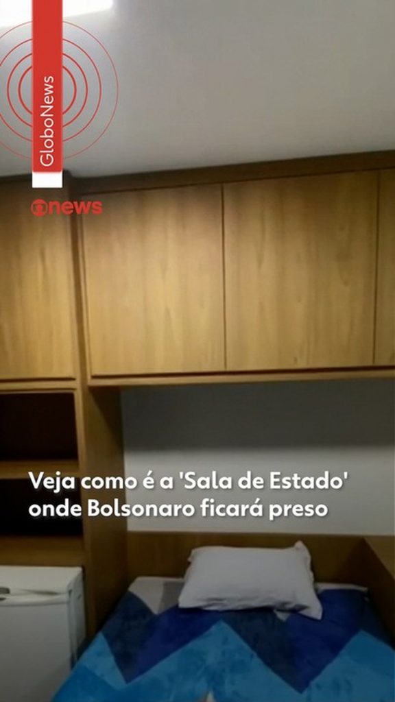 Antes y después: veja a diferença entre o que Bolsonaro terá na Papudinha e como era na sede da PF